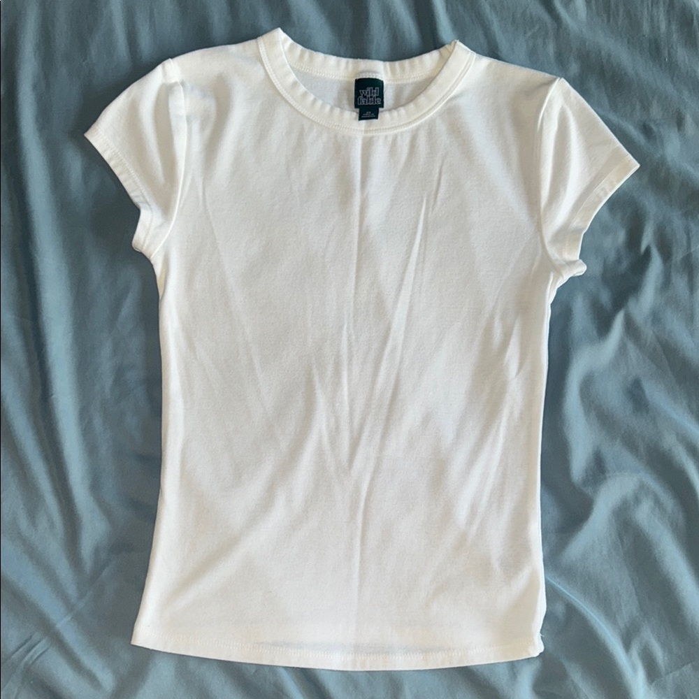 Wild Fable White Short Sleeve Tee